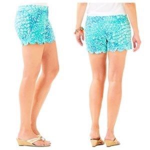 EUC Lilly Pulitzer Home Slice Buttercup Shorts 6